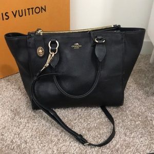 Coach top handle bag